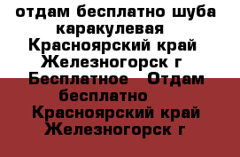 отдам бесплатно шуба каракулевая - Красноярский край, Железногорск г. Бесплатное » Отдам бесплатно   . Красноярский край,Железногорск г.